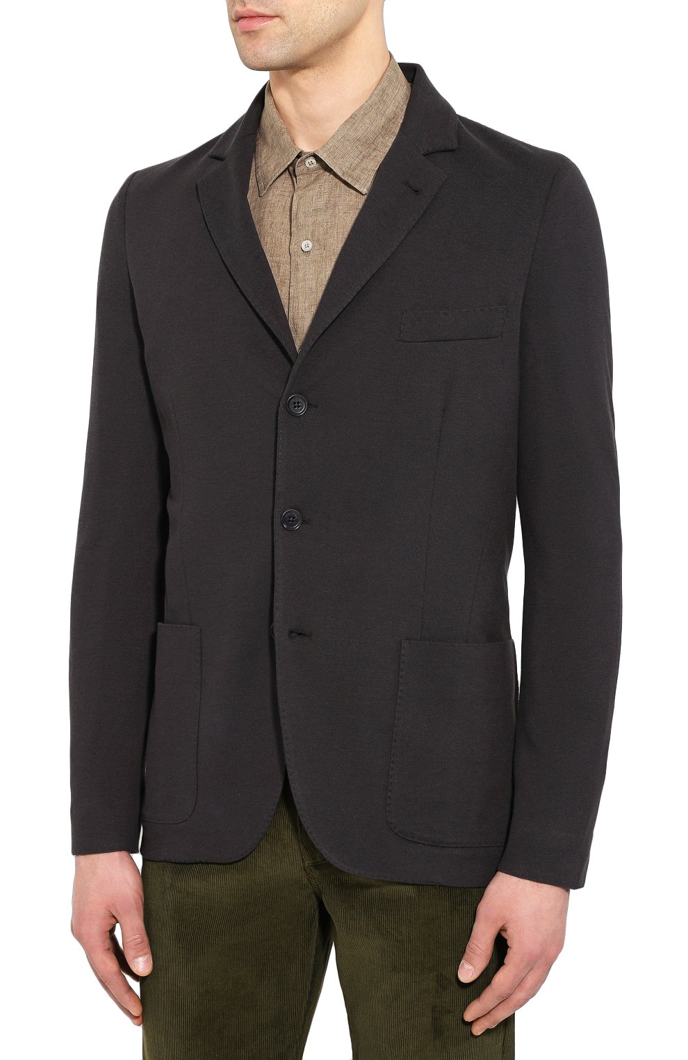 Пиджак из хлопка и шелка LORO PIANA, арт. FAE8388, фото 3