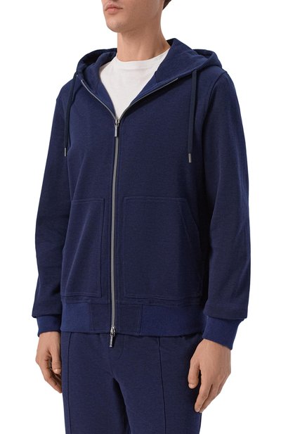 Хлопковая толстовка CAPOBIANCO, арт. 20M406.MG00._001, фото 3