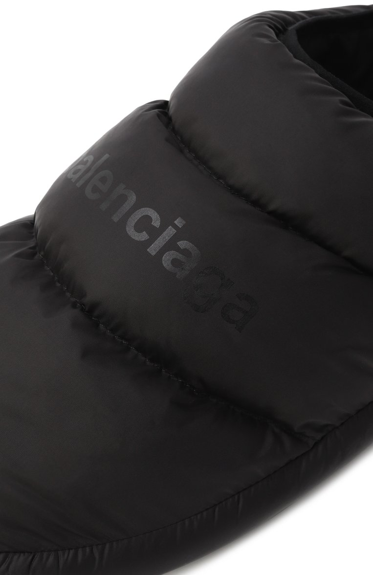 Мужские текстильные сабо alaska BALENCIAGA черного цвета, арт. 814170/W11R0 | Фото 7 (Материал внешний: Текстиль; Материал внутренний: Текстиль; Нос: Не проставлено; Автоматизация состава: Проставлено)