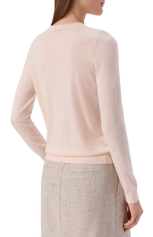 Шерстяной пуловер BOSS 50544987 Розовый  50544987 Фото 4