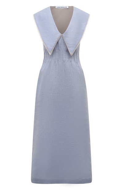 Льняное платье LUDA NIKISHINA, арт. D/TABI/BLUE, фото 1