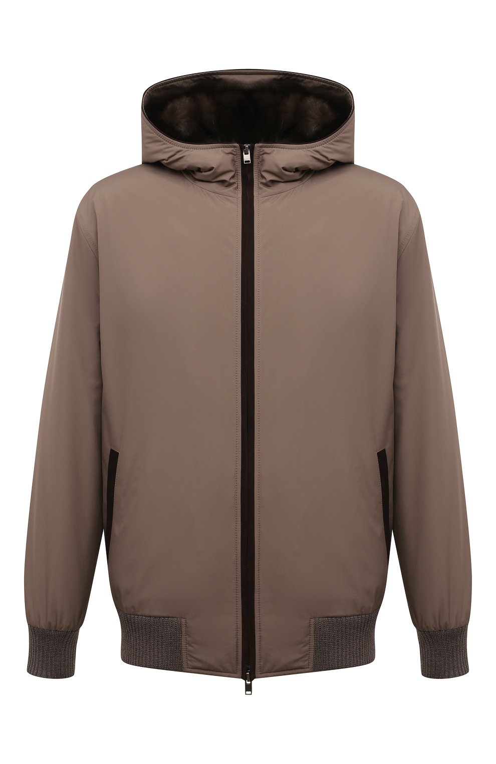 Бомбер с подкладкой из соболя BLACK SABLE, арт. BS-24008EB, фото 1