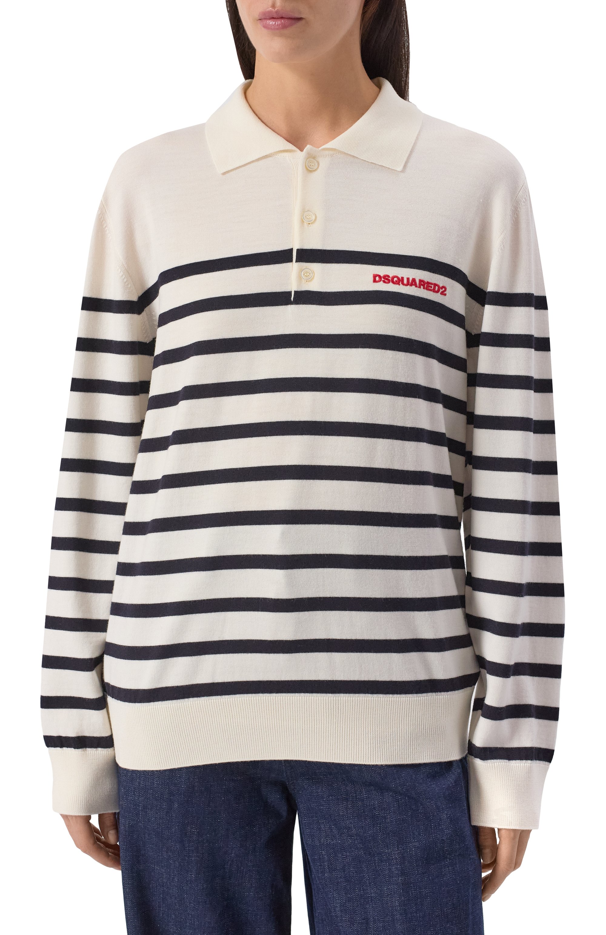 Шерстяное поло DSQUARED2, арт. S75HA1392/D13153, фото 3