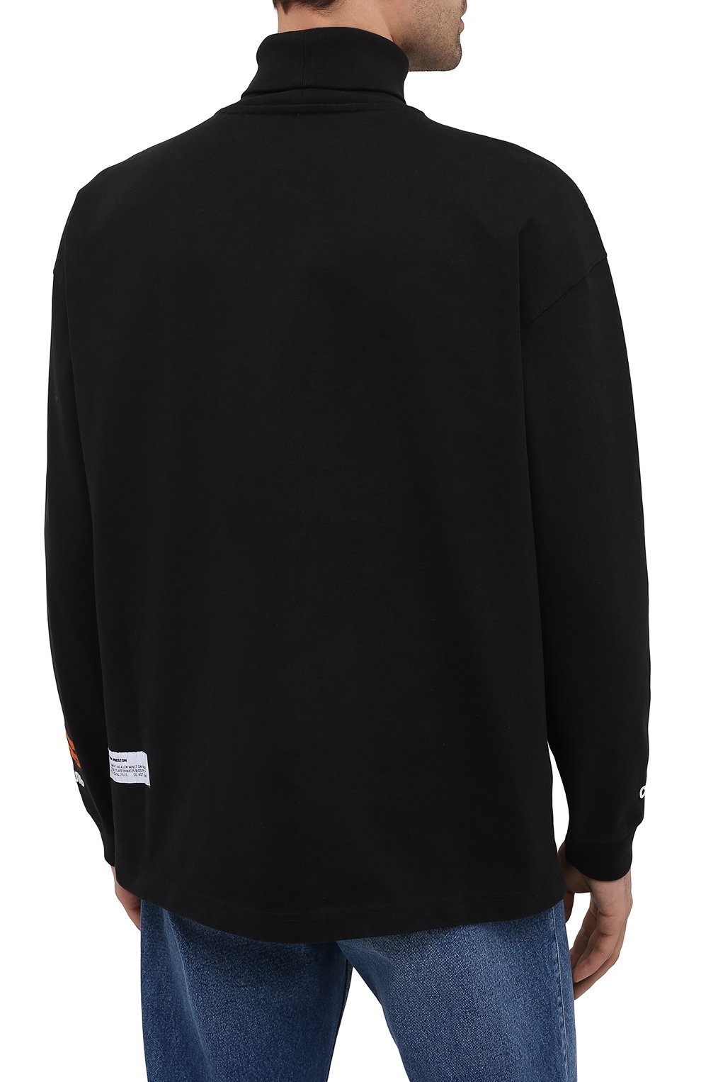 Хлопковая водолазка HERON PRESTON, арт. HMAB020R21JER0011001, фото 4