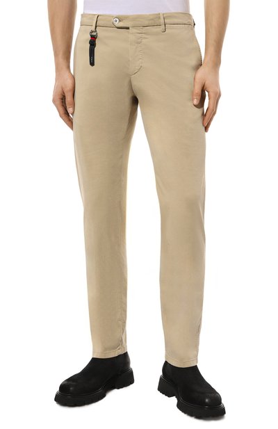 Брюки из хлопка и шелка MARCO PESCAROLO, арт. SLIM80/4900, фото 3