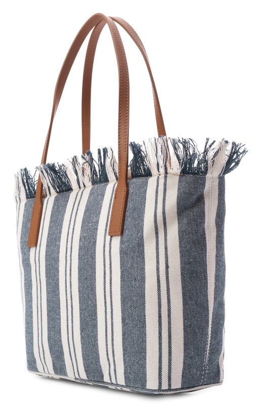 Сумка-тоут City medium MC2 Saint Barth CBMF001-01762L/CITY BAG MID FRINGE Синий  CBMF001-01762L/CITY BAG MID FRINGE Фото 4