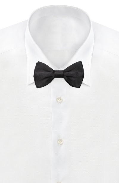 Галстук-бабочка из смеси вискозы и шелка KITON, арт. UPAPAR-LI, фото 2