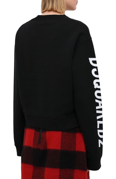 Хлопковый свитшот DSQUARED2, арт. S75GU0332/S25030, фото 4