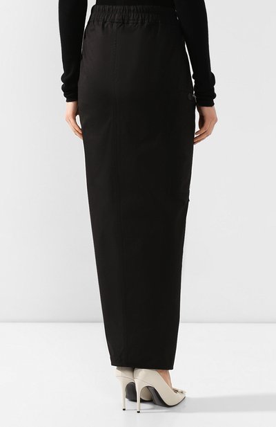 Хлопковая юбка RICK OWENS, арт. RP20S1335/TE, фото 4