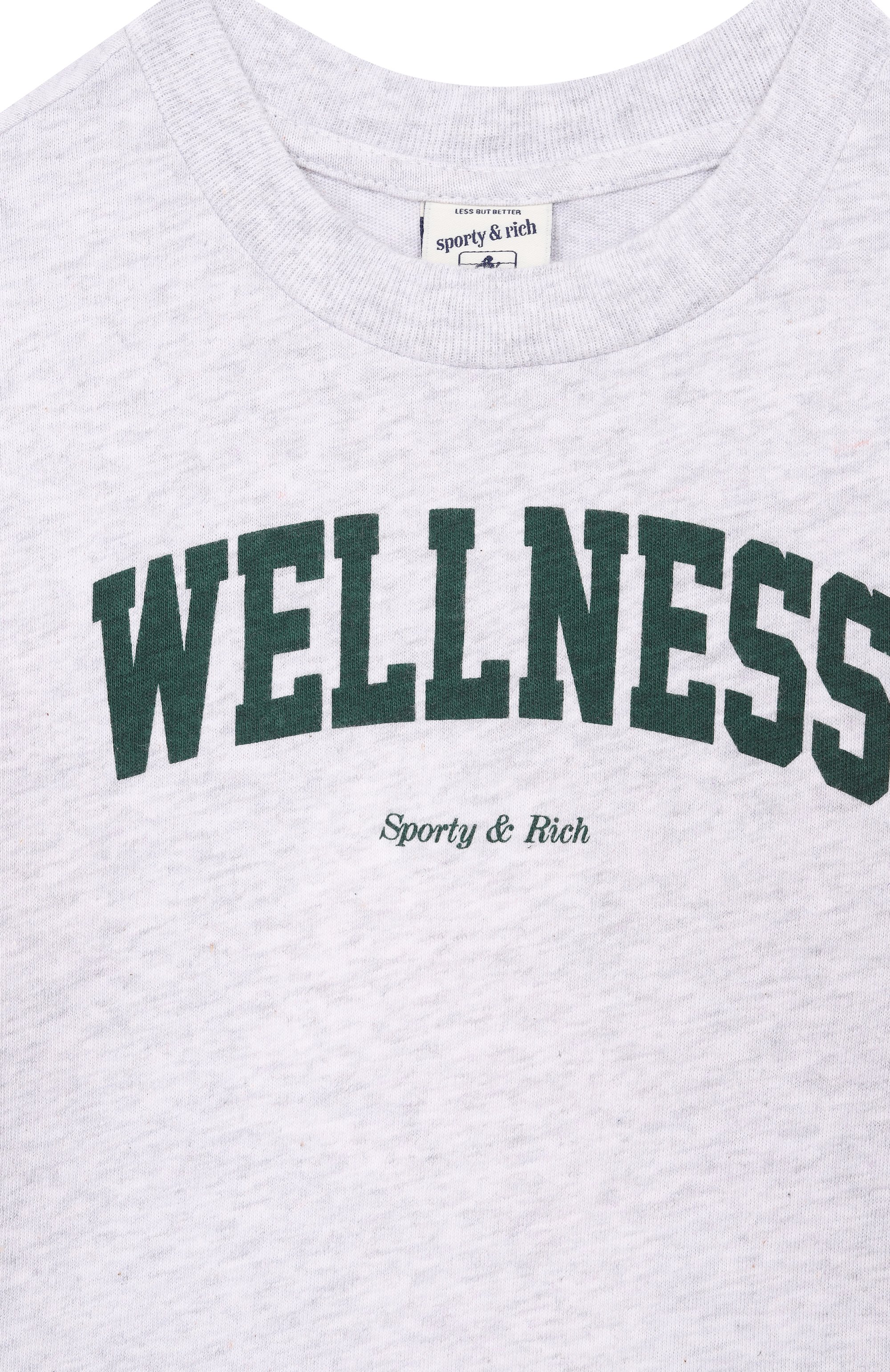 Хлопковая футболка SPORTY AND RICH, арт. T004861001GY03, фото 3