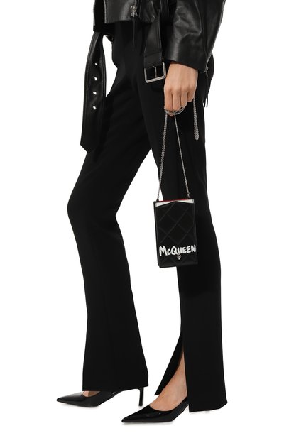 Кожаный чехол для телефона ALEXANDER MCQUEEN, арт. 632035/C8Z50, фото 2