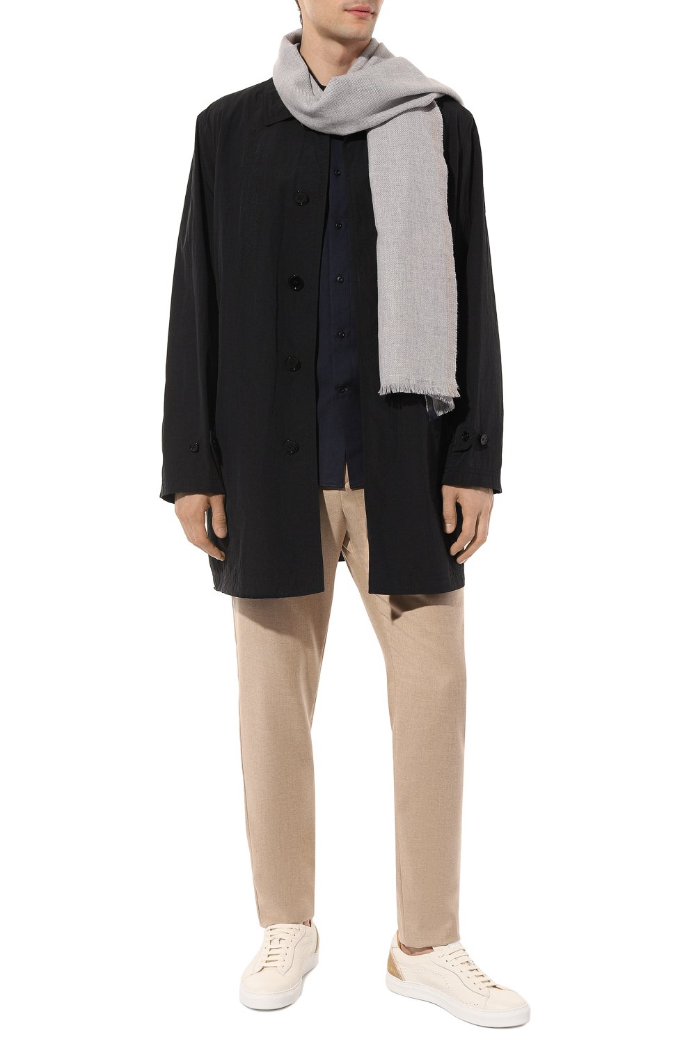 Шарф из шерсти и кашемира BRUNELLO CUCINELLI, арт. MSC6650R, фото 2