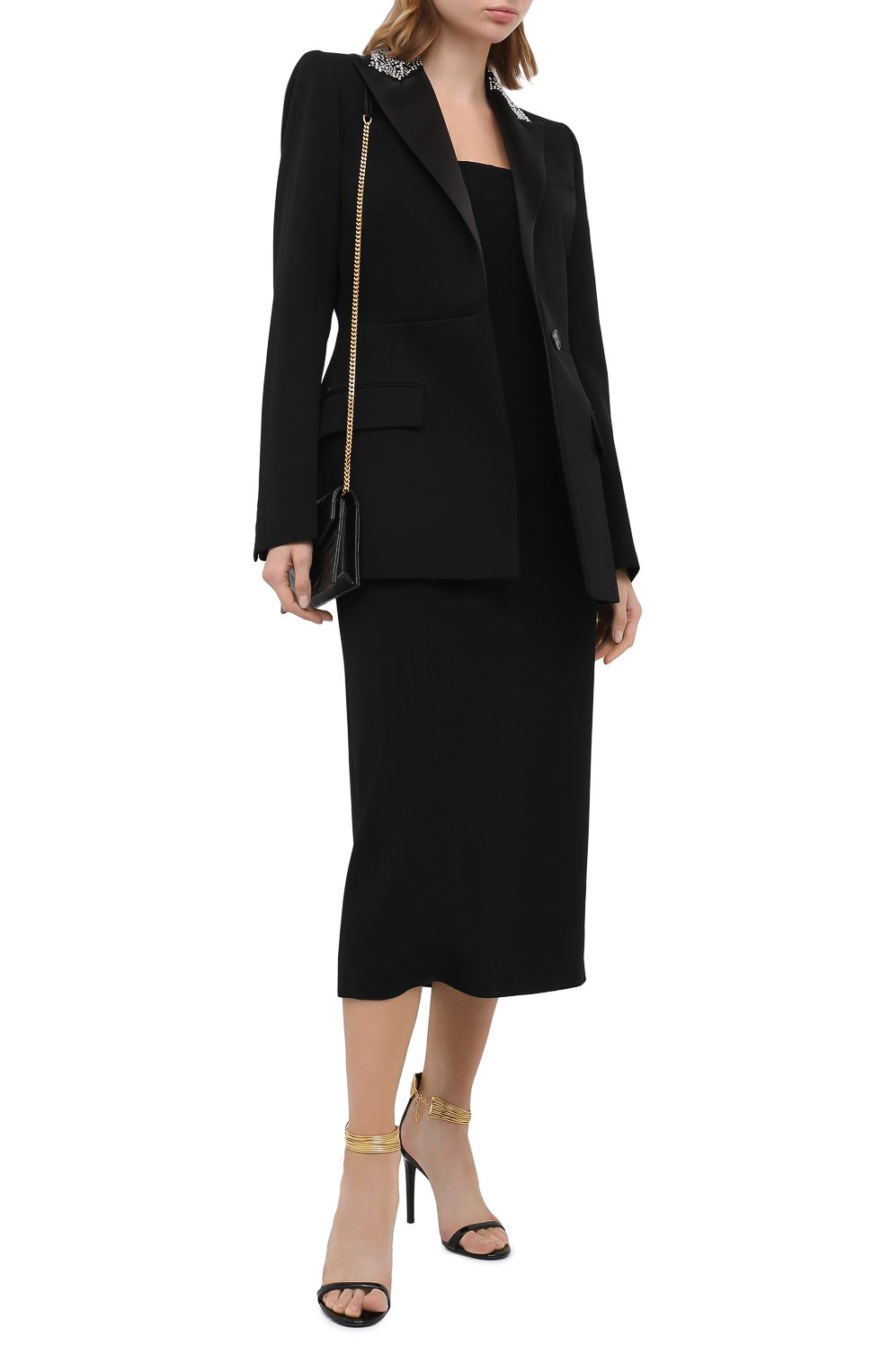 Шерстяной жакет GIVENCHY черного цвета по цене 315000 руб., арт. BW30B9G0L3, фото 2 Шерстяной жакет GIVENCHY, арт. BW30B9G0L3, фото 2
