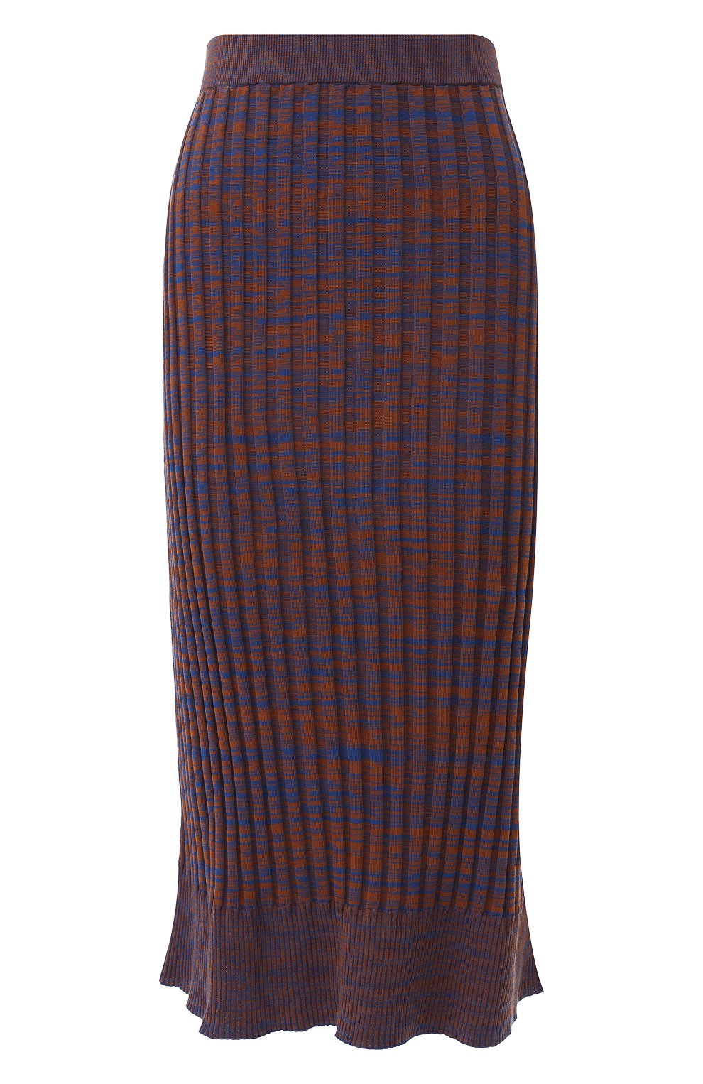 Хлопковая юбка JIL SANDER NAVY, арт. JNWM7573C/JMY2401D, фото 1