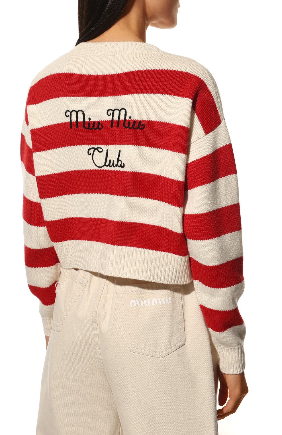 Кашемировый свитер MIU MIU, арт. MML575-10TH-F0970, фото 4