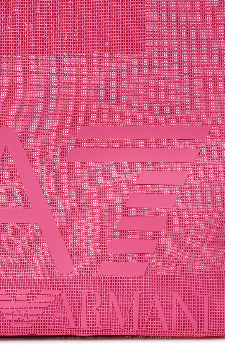 Женский сумка EA 7 розового цвета, арт. 289503/4R943 | Фото 3 (Материал сплава: Проставлено; Драгоценные камни: Проставлено; Материал: Экокожа; Размер: large)