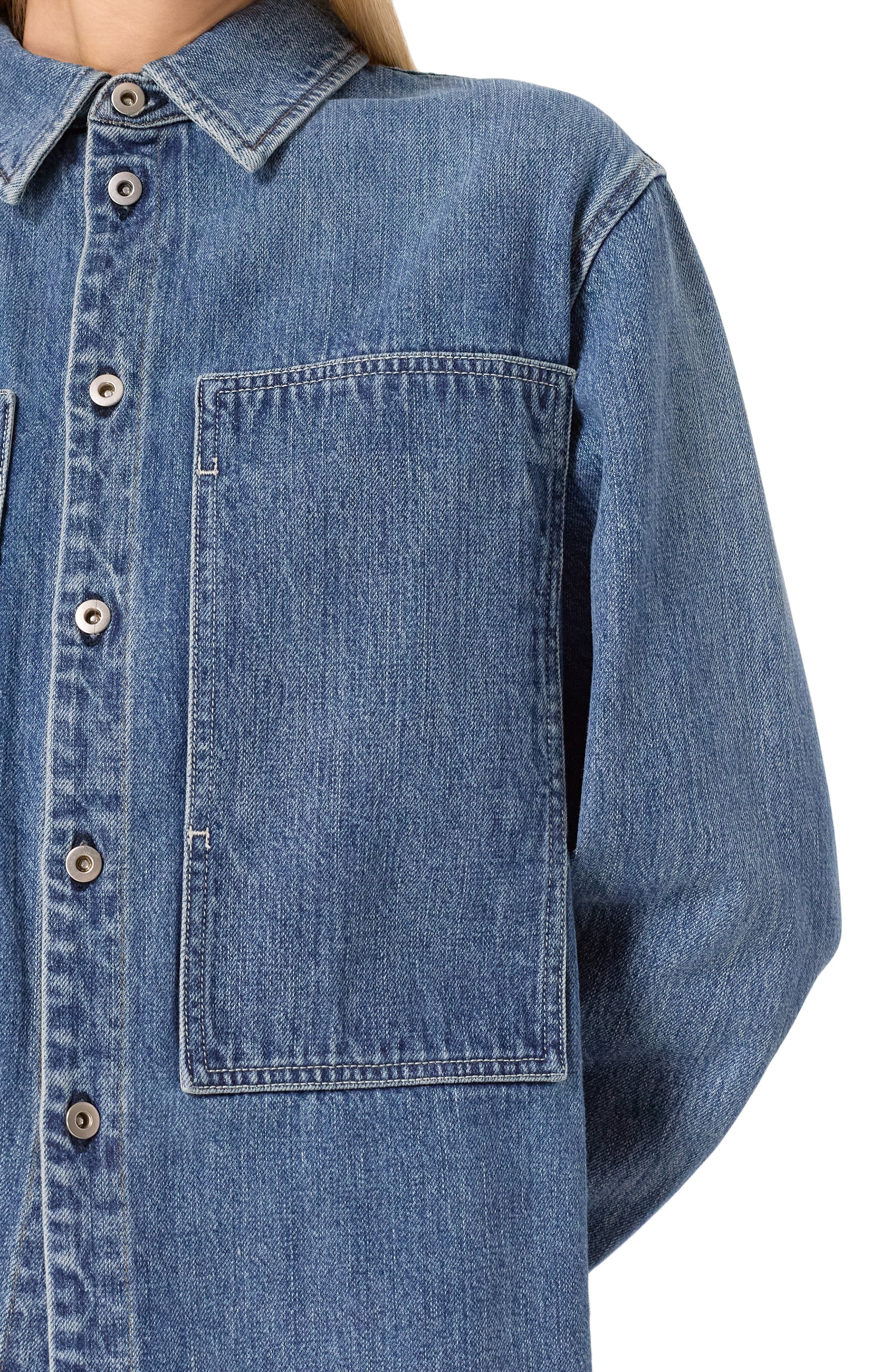 Джинсовая рубашка JIL SANDER, арт. J40DL0153-J45259, фото 5