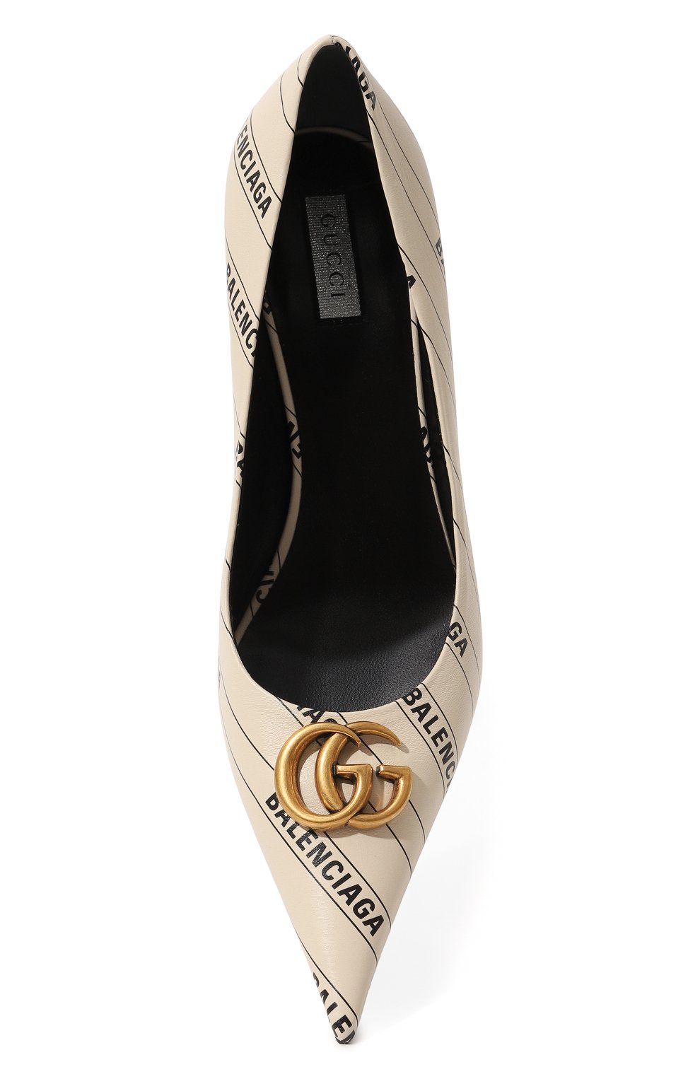 Кожаные туфли gucci x balenciaga GUCCI, арт. 680760 ULR00, фото 6