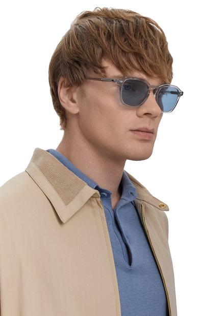 Солнцезащитные очки MOSCOT, арт. VANTZ SUN LIGHT GREY/BLUE, фото 2