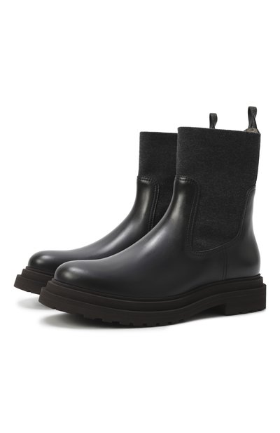 Женские кожаные челси BRUNELLO CUCINELLI, арт. MZ0LG3034P