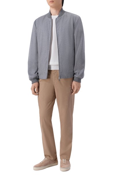 Замшевые кеды BRUNELLO CUCINELLI, арт. MZUPIGZ334, фото 2