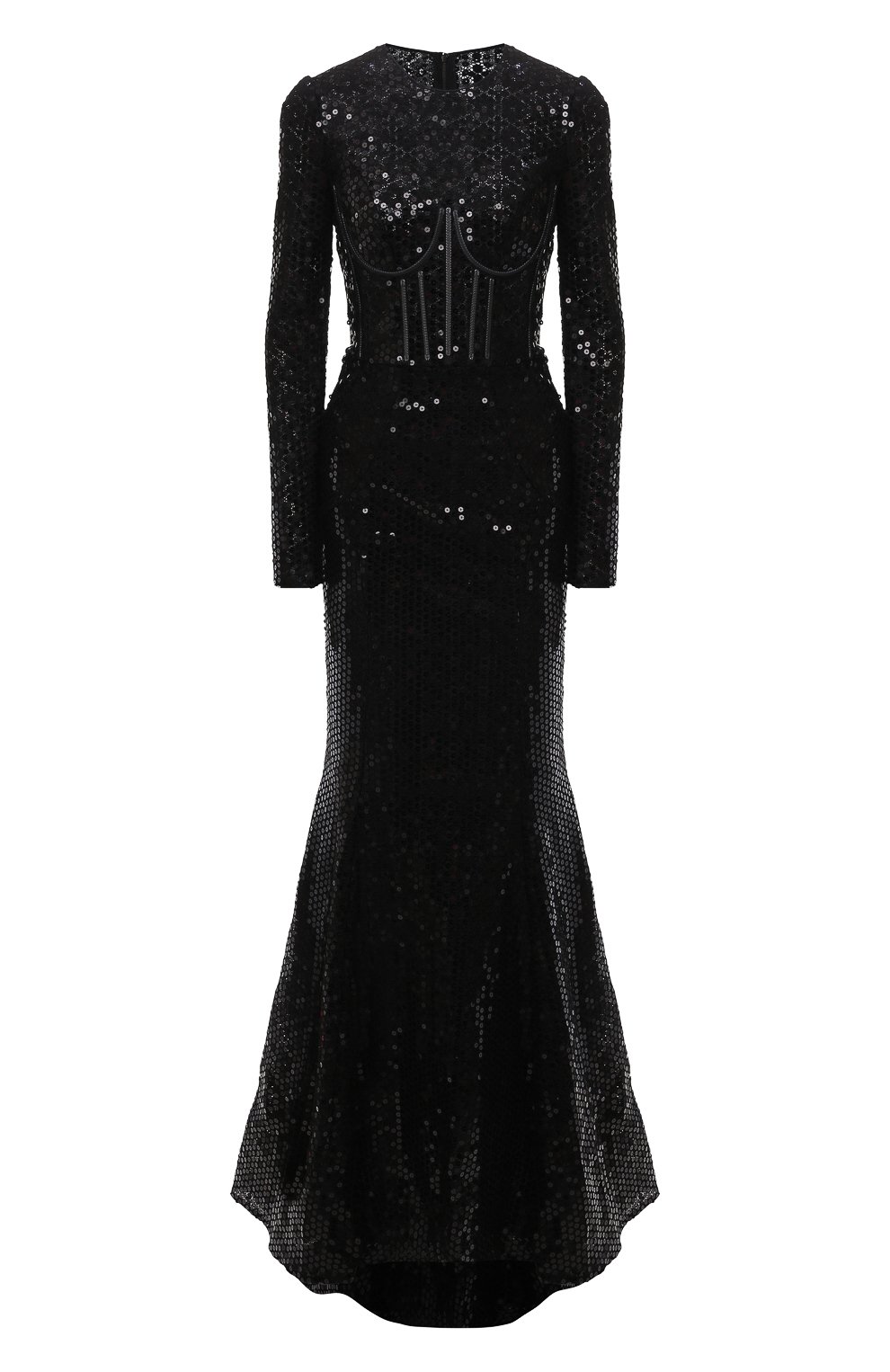 Платье с отделкой пайетками DOLCE & GABBANA, арт. F6ZM7T/HLM50, фото 1
