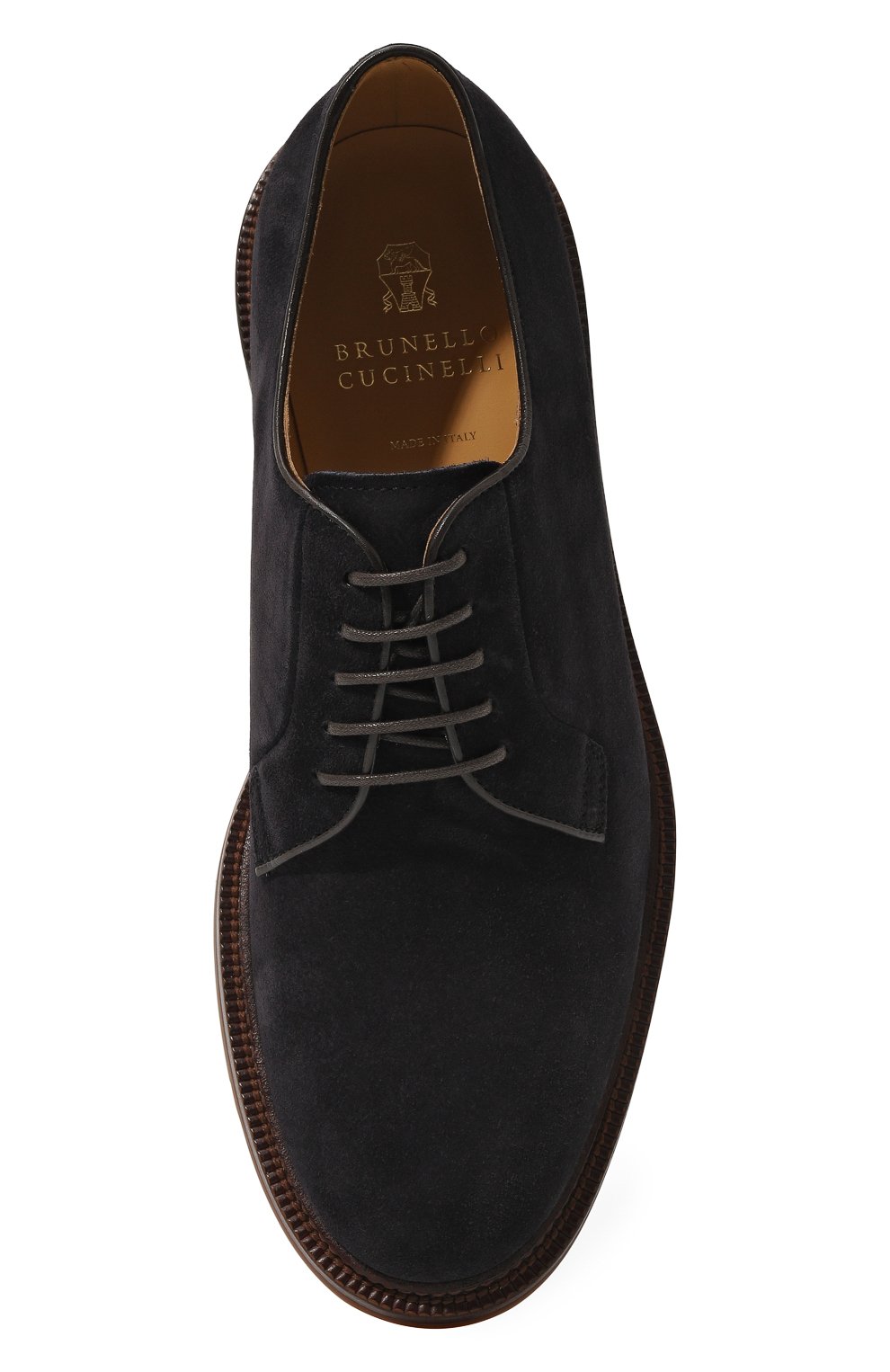 Замшевые дерби BRUNELLO CUCINELLI, арт. MZUPEB2158, фото 6