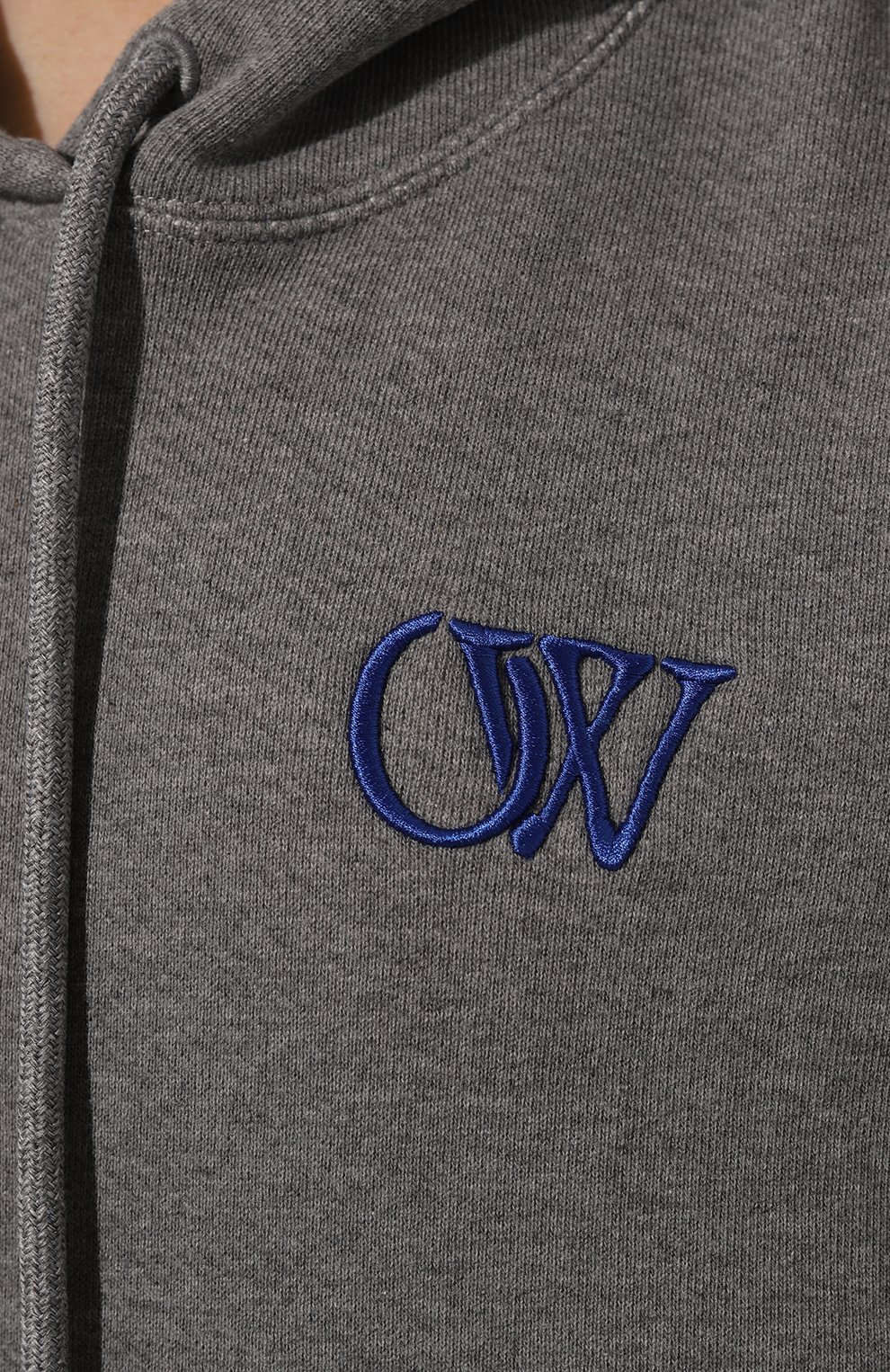 Хлопковое худи OFF-WHITE, арт. 0WBB058S24FLE005, фото 5