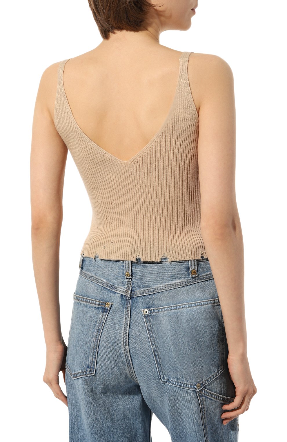 Кашемировый топ AND THE BRAND, арт. W24-TP023-1401-102, фото 4