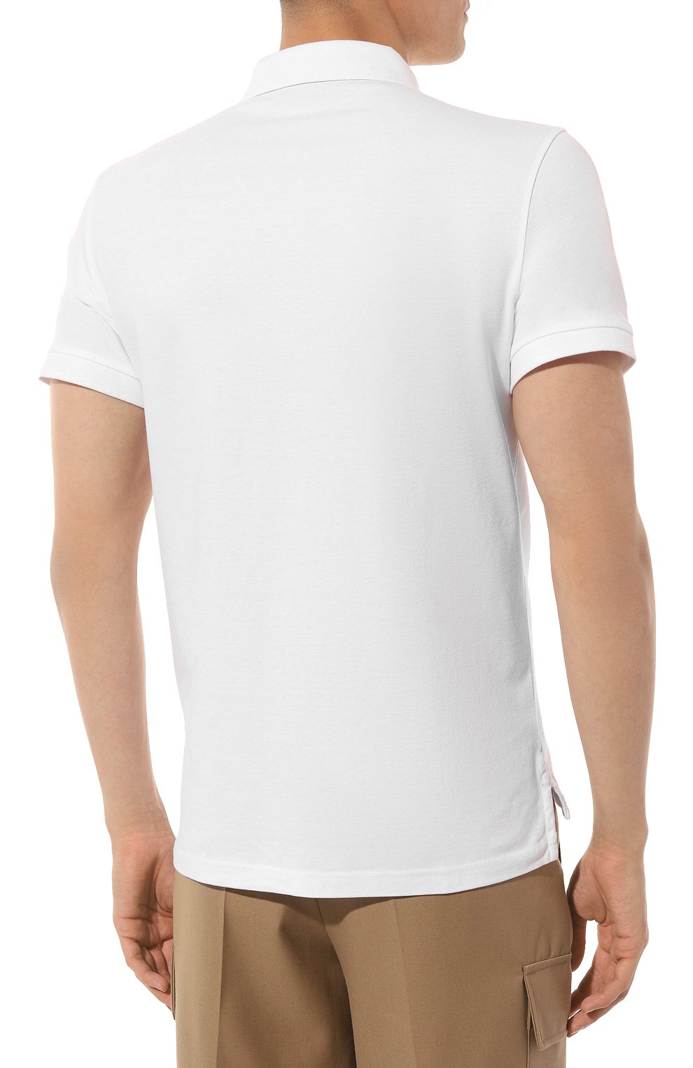 Хлопковое поло EMPORIO ARMANI, арт. 211804/4R461, фото 4