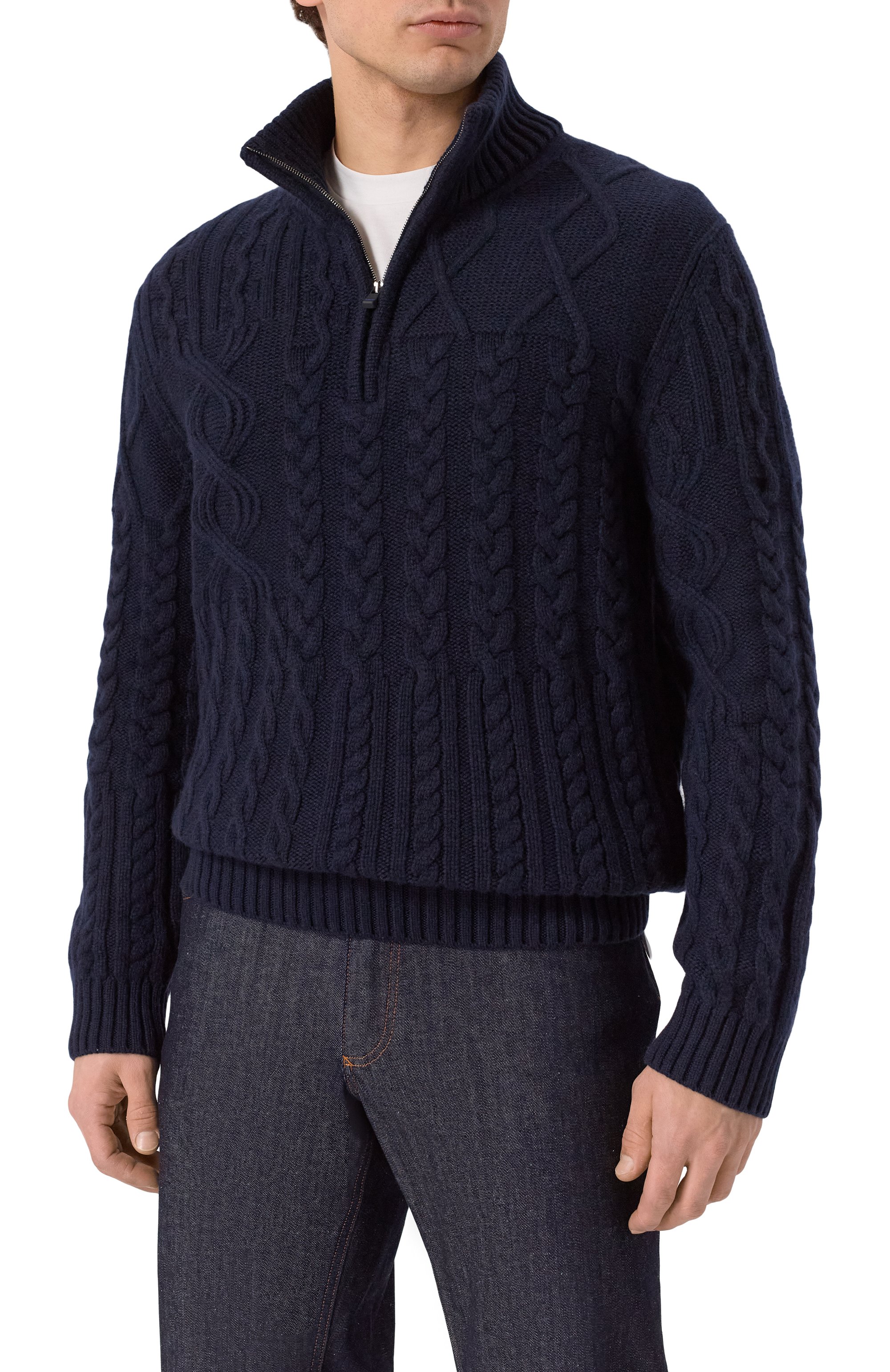 Кашемировый свитер KITON, арт. UMM071701, фото 3