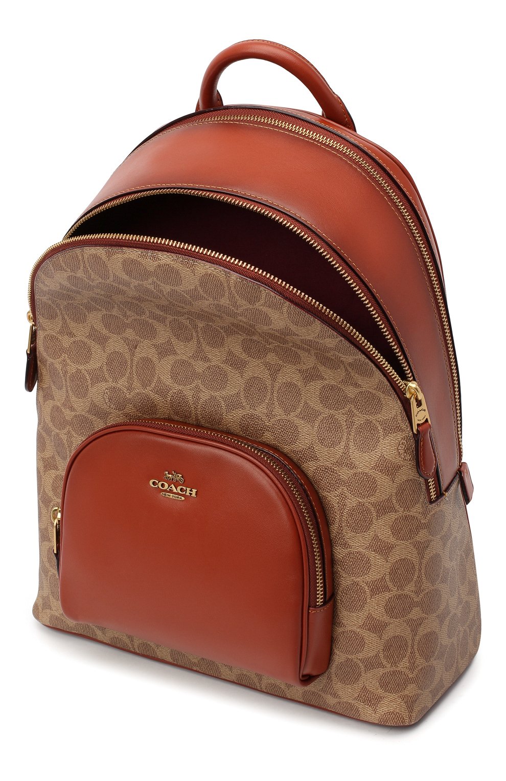 Рюкзак carrie COACH коричневого цвета по цене 54550 руб., арт. 1028, фото 3 Рюкзак carrie COACH, арт. 1028, фото 3