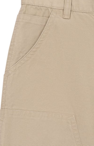 Хлопковые брюки MM6 серого цвета по цене 29300 руб., арт. M60958/MM07D, фото 3 Хлопковые брюки MM6, арт. M60958/MM07D, фото 3