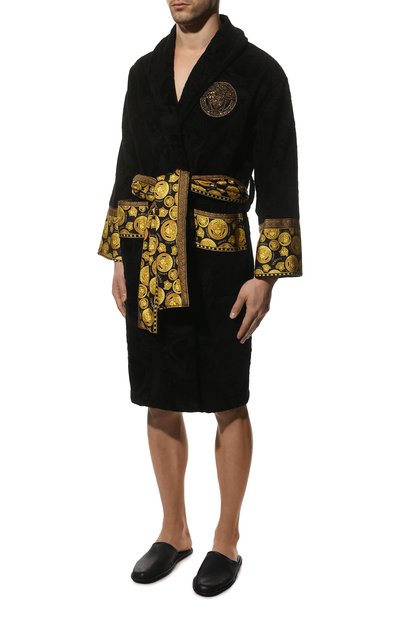 Хлопковый халат VERSACE, арт. ZACJ00066/ZC0SP132, фото 3
