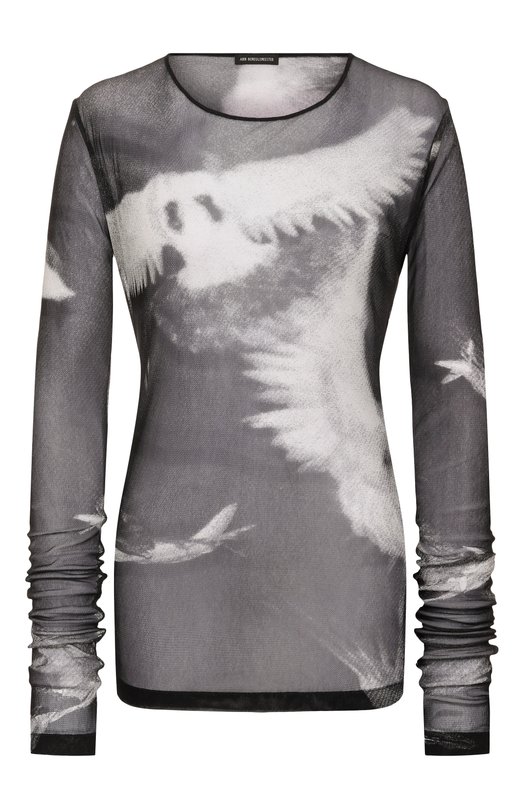 Топ Ann Demeulemeester B0011488/FA657 Чёрно-белый B0011488/FA657