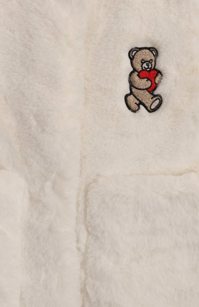 Жилет из экомеха MOSCHINO, арт. HDS052/LIA02/10-14, фото 3