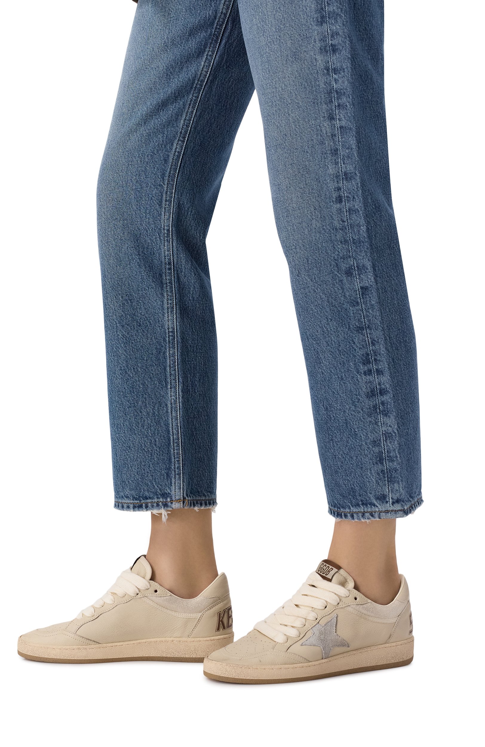 Кожаные кеды ball star GOLDEN GOOSE DELUXE BRAND, арт. GWF00771.F008701, фото 2