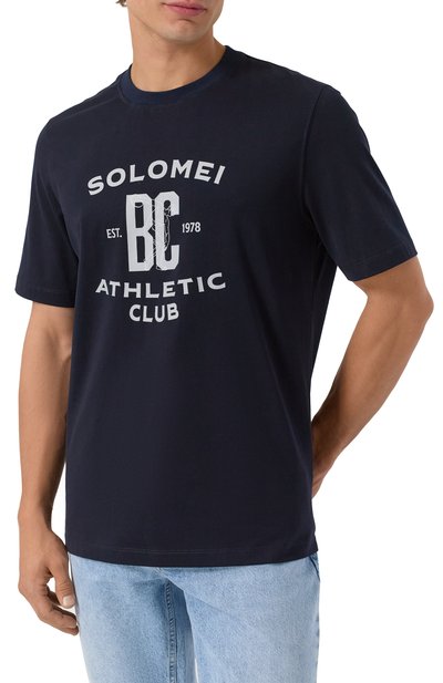 Хлопковая футболка BRUNELLO CUCINELLI, арт. M0B133386G, фото 3