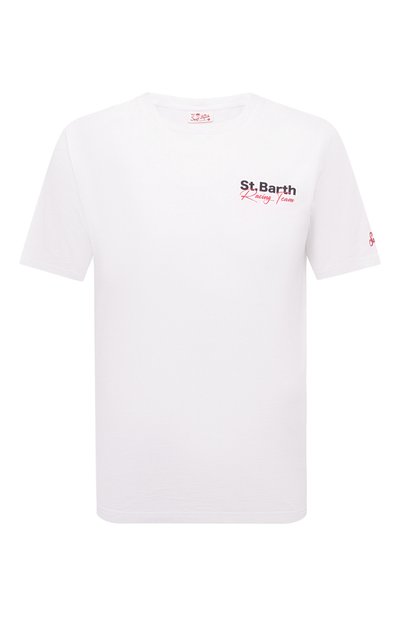Мужская хлопковая футболка MC2 SAINT BARTH, арт. STBM TSHIRT MAN/TSHM001/02203B