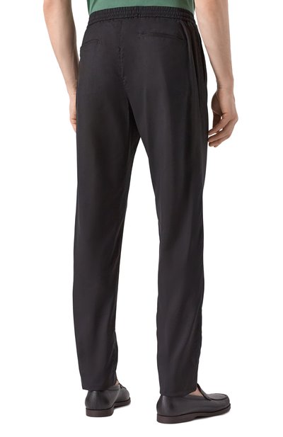 Брюки из шерсти и шелка MARCO PESCAROLO, арт. CHIAIA/5122/52, фото 4