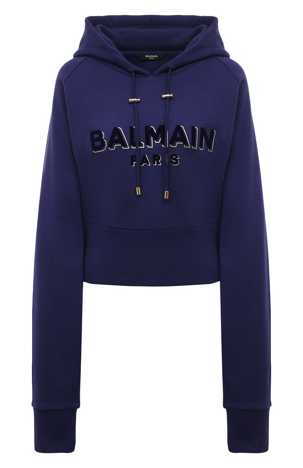 Хлопковое худи BALMAIN, арт. AF1JP030BC07, фото 1