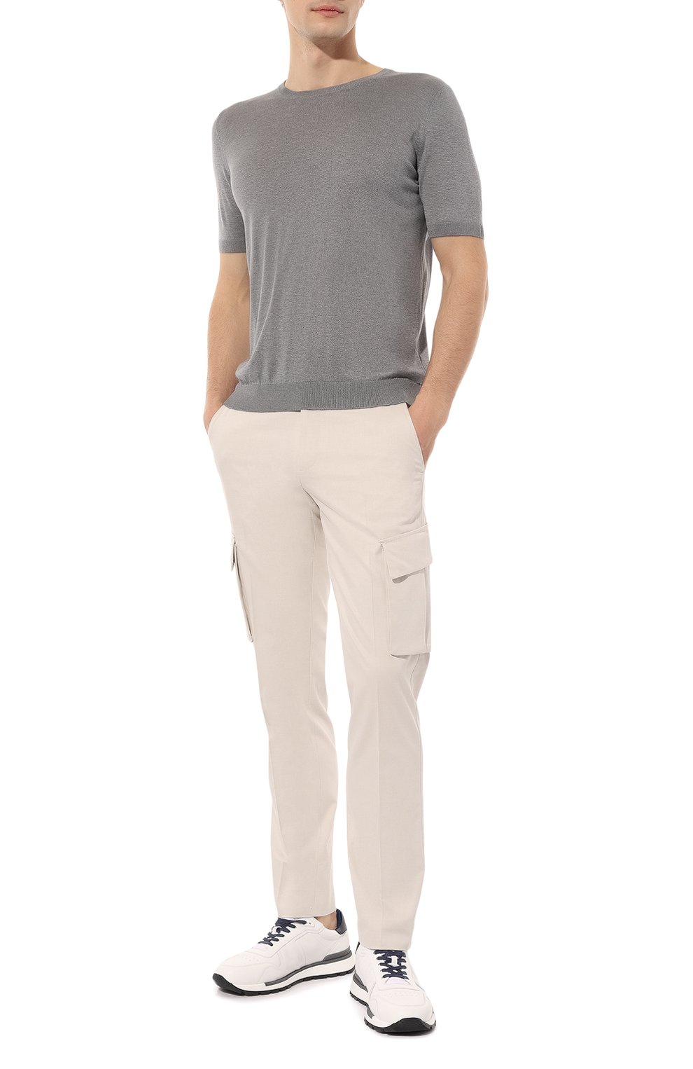 Шелковый джемпер ANDREA CAMPAGNA, арт. 43172/30901, фото 2