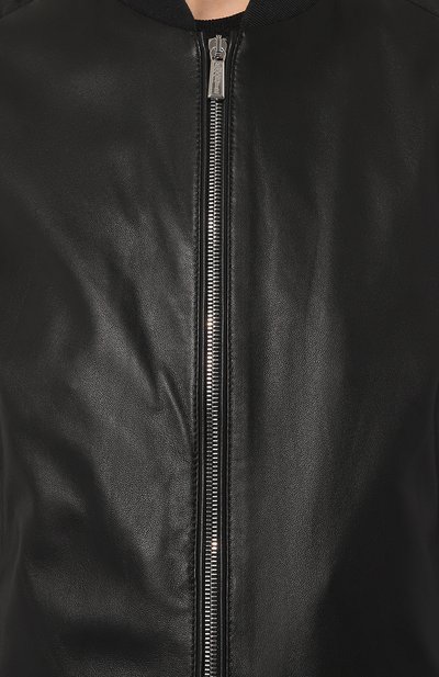 Кожаный бомбер MOORER, арт. HPMYN-PEK, фото 5