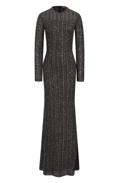 Женское платье с отделкой пайетками  MISSONI, арт. DS26WG0S/BK01KR