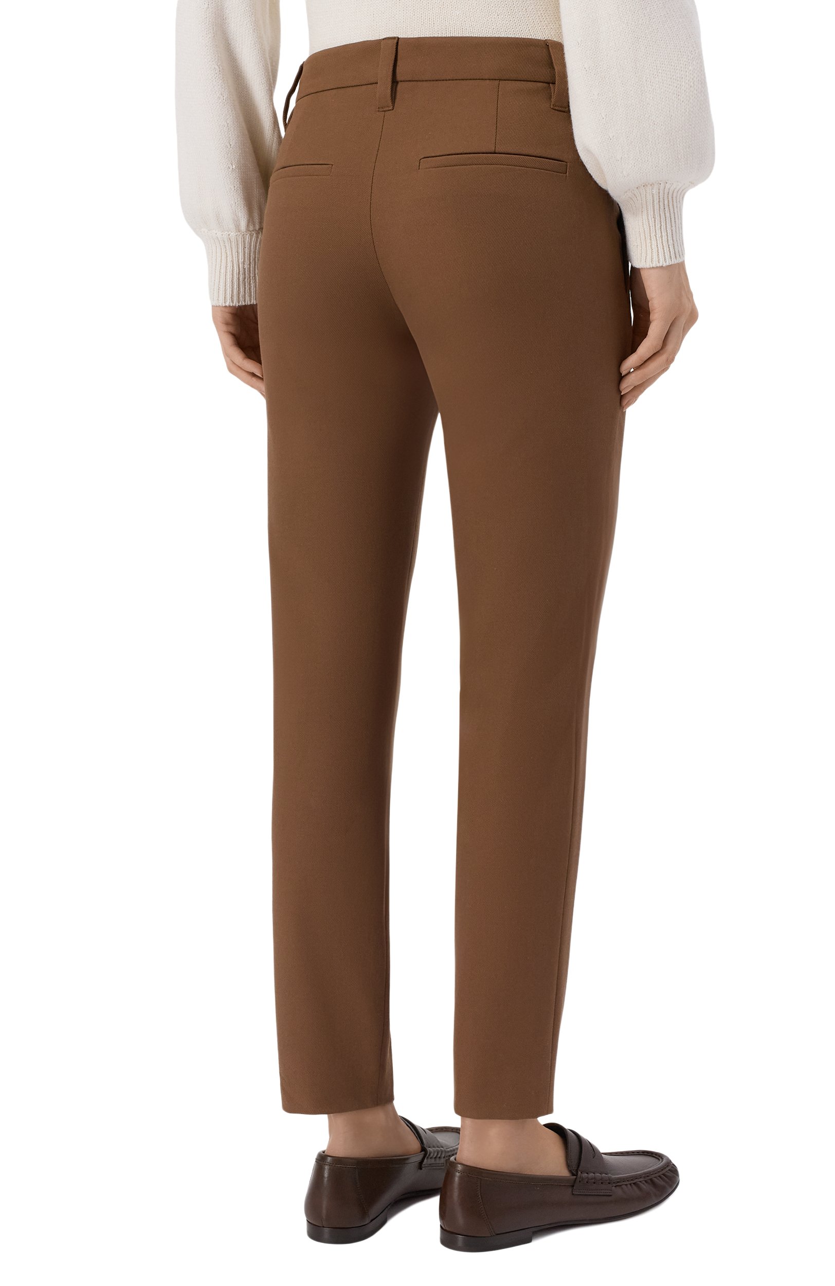Х лопковые брюки BRUNELLO CUCINELLI, арт. MP126P7258, фото 4
