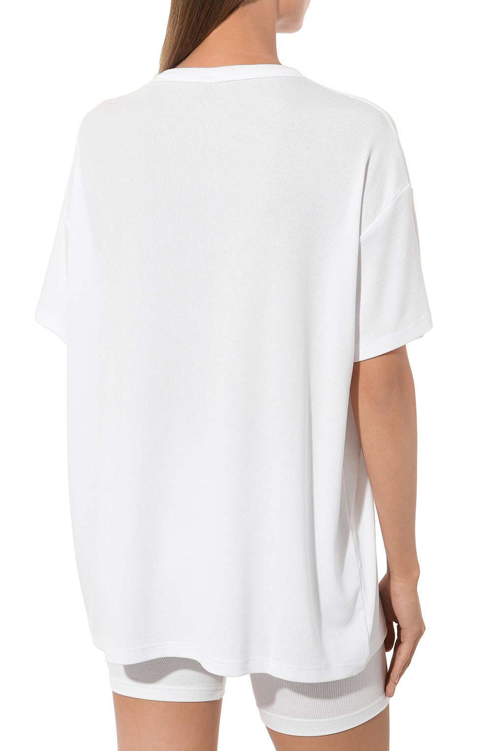 Футболка HUGO белого цвета по цене 5665 руб., арт. 50495333, фото 4 Футболка HUGO, арт. 50495333, фото 4