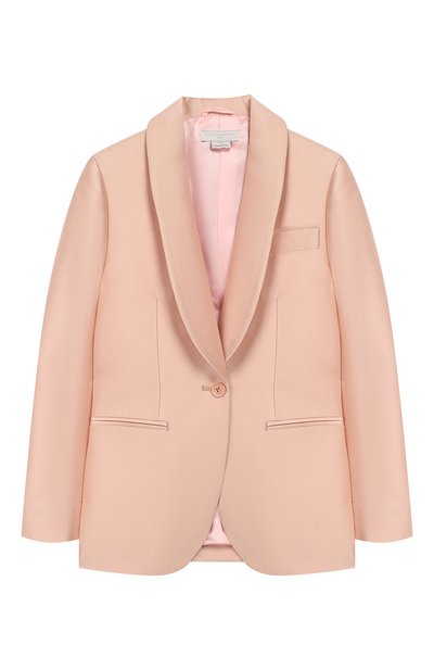 Костюм из жакета и брюк STELLA MCCARTNEY светло-розового цвета по цене 22700 руб., арт. 600183/S0KF1, фото 2 Костюм из жакета и брюк STELLA MCCARTNEY, арт. 600183/S0KF1, фото 2