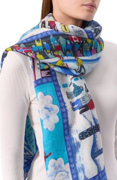 Шаль зимние виды спорта GOURJI, арт. 91265922/44118, фото 2