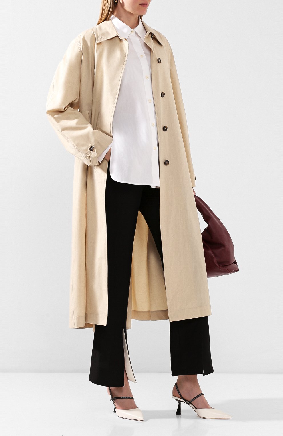 Кожаные туфли ray 65 JIMMY CHOO, арт. RAY 65/JWR, фото 2