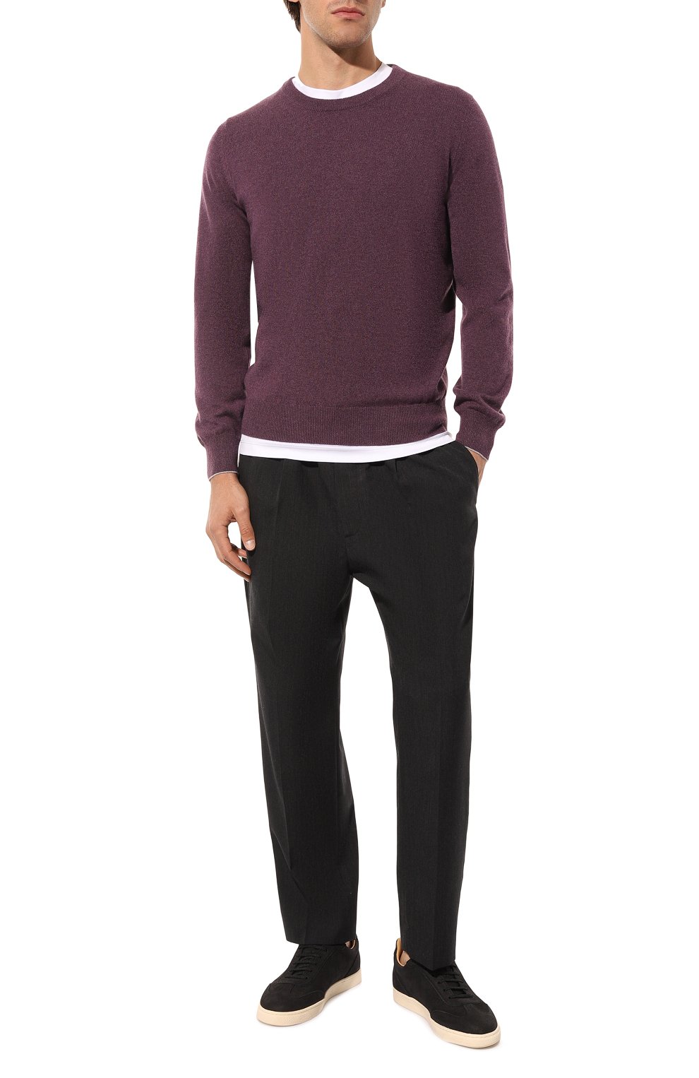 Кожаные кеды hybrid BRUNELLO CUCINELLI, арт. MZUMSB2150, фото 2